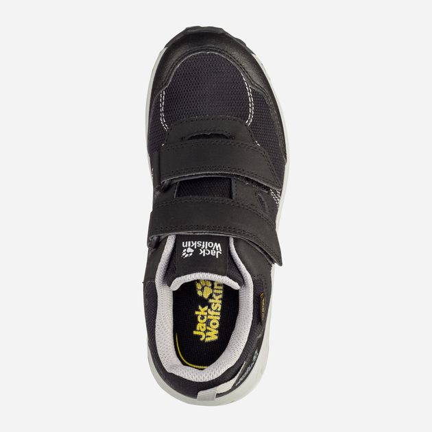 Підліткові трекінгові кросівки для хлопчика Jack Wolfskin Woodland Texapore Low Vc K 4046351-6364 37 Темно-сірі (4064993187755) - зображення 5