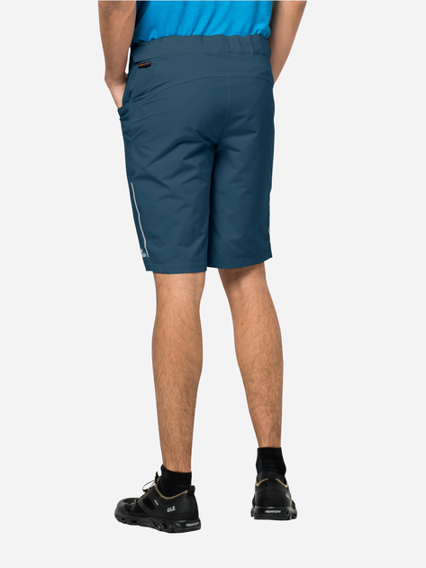 Спортивні шорти чоловічі Jack Wolfskin Tourer Shorts M 1507231-1274 52 Темно-сині (4064993663518) - зображення 2