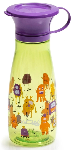 Навчальна пляшечка для годування Wow Cup Mini Silly Monsters 350 мл (857689007758) - зображення 2