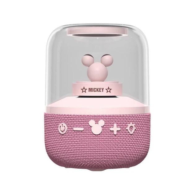 Беспроводная Bluetooth-колонка / акустическая система Disney S6 с подсветкой, розовая (78550637) - изображение 2
