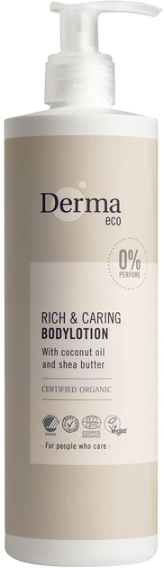 Лосьйон для тіла Derma Rich & Caring Bodylotion 400 мл (5709954037890) - зображення 1