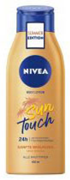 Balsam do ciała NIVEA Body Lotion Sun Touch brązujący 400 ml (9005800366791) - obraz 1