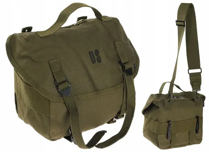 Сумка тактична Mil-Tec Польова 33х23х11см Олива US PACKTASCHE M67 M.GURT CO OLIV (13720001) - зображення 2