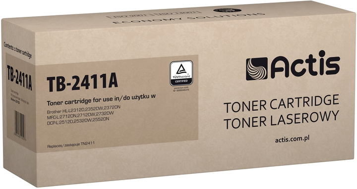 Toner Actis do Brother TN-2411 Black (5901443110507) - obraz 1