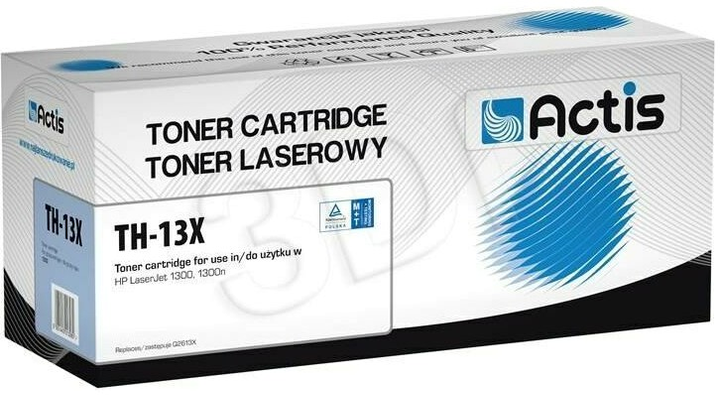 Toner cartridge Actis do HP 13X Q2613X Black (5901443013280) - obraz 1