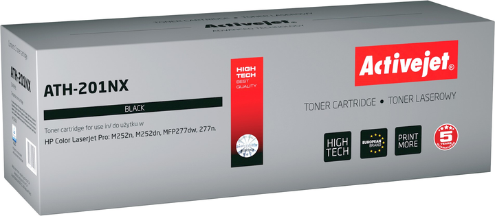 Тонер-картридж Activejet для HP 201X CF400X Black (5901443105435) - зображення 1