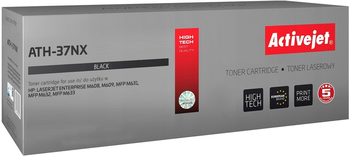 Toner Activejet do HP CF237X Black (5901443116684) - obraz 1
