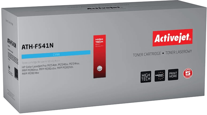 Toner Activejet do HP 203A CF541A Cyan (5901443110279) - obraz 1