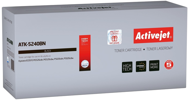 Тонер-картридж Activejet для Kyocera TK-5240K Black (5901443115076) - зображення 1
