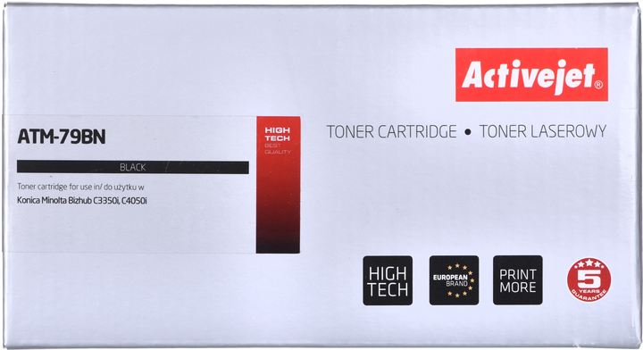 Toner Activejet do Minolta TNP79K Black (5901443119982) - obraz 1