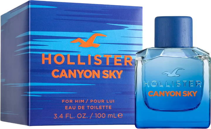 Woda toaletowa męska Hollister Canyon Sky 100 ml (85715267146) - obraz 1