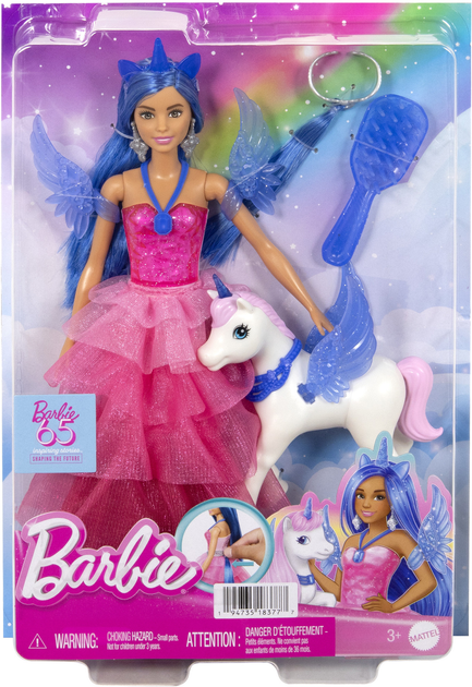 Лялька-алікорн Barbie Дрімтопія Дивовижний сапфір (0194735183777) - зображення 5