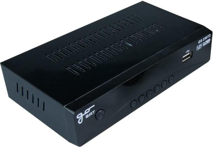 Dekoder GoSat GS-250T2 DVB-T/T2, H.265, HEVC (GS-50T2) - obraz 2