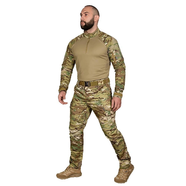Тактическая боевая рубашка Camotec Raid Multicam/Tan 2XL - изображение 2