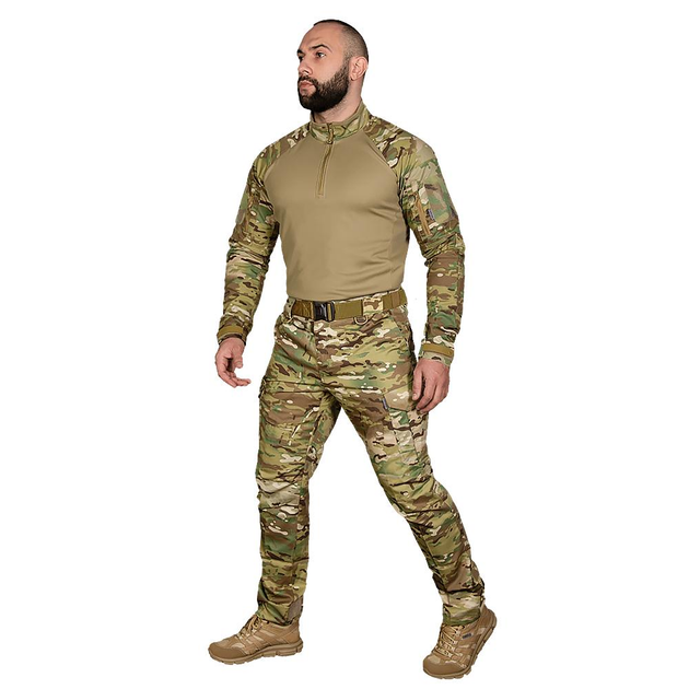Тактическая боевая рубашка Camotec Raid Multicam/Tan XL - изображение 2