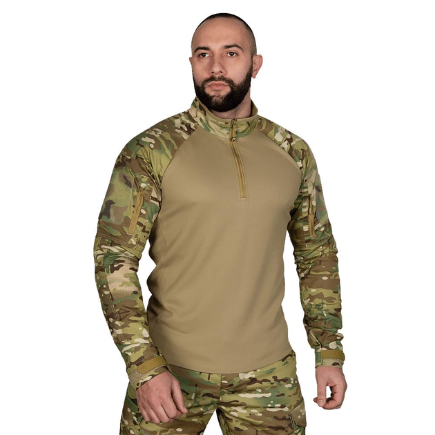 Тактична бойова сорочка Camotec Raid Multicam/Tan M - зображення 1