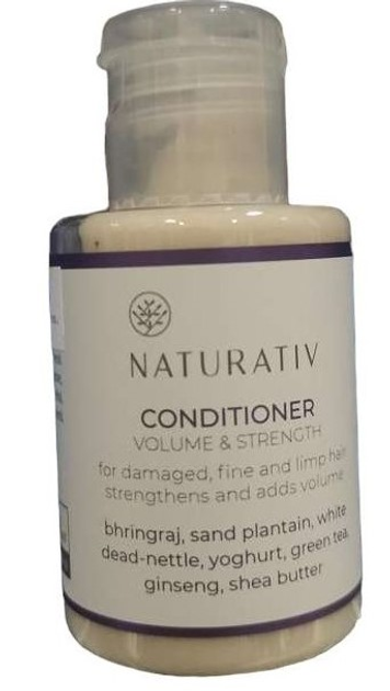 Odżywka do włosów Naturativ Conditioner Volume & Strenght 45 ml (5906729775784) - obraz 1