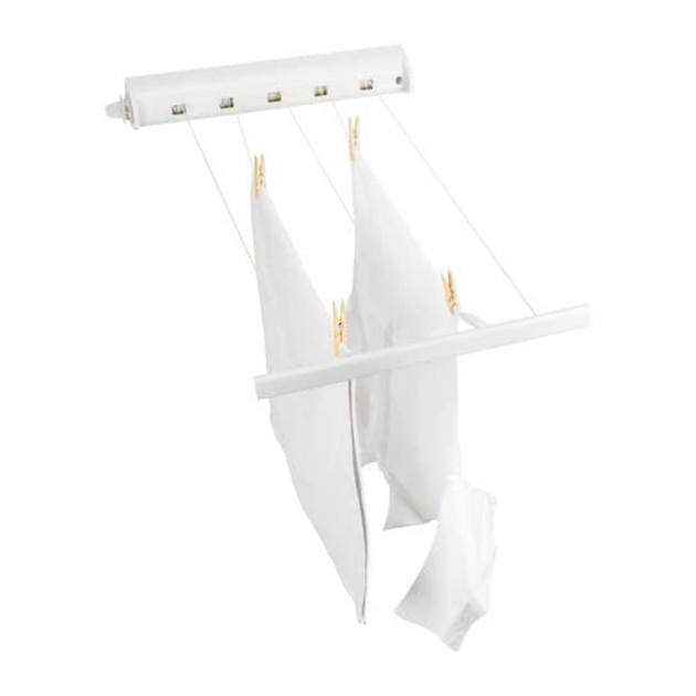 Сушилка настенная выдвижная Brabantia Drying 22 м белая (385728) - изображение 4