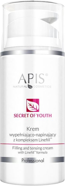 Krem do twarzy Apis Professional Secret Of Youth Filling And Tensing Cream With Linefill Formula 100 ml (5901810002107) - obraz 1
