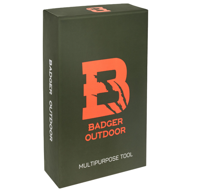 Мультитул Badger Outdoor Thorn Black 14 Инструментов Черный BO-MT-S4 - изображение 4