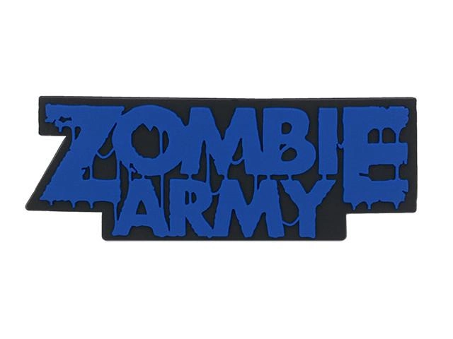 Нашивка Zombie Army PVC - Blue [Emerson] - зображення 1