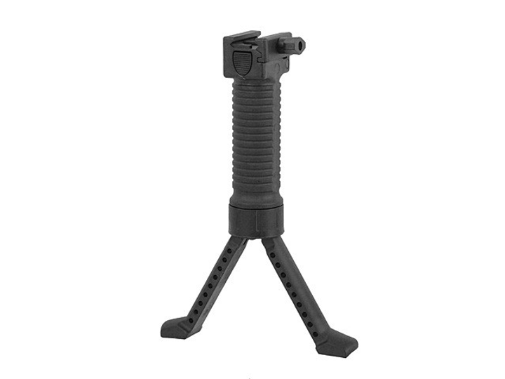 Ручка для планки RIS типу GRIP POD - black (для страйкболу) - зображення 2