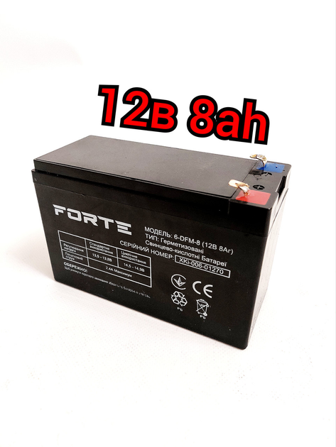 Аккумулятор к аккумуляторному опрыскивателю Forte CL-16 – купить онлайн ...