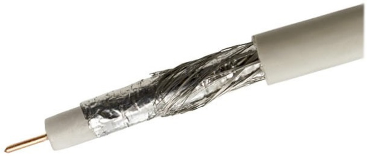 Коаксіальний кабель DPM RG6 1 мм CCA 25 м (5903876658335) - зображення 2