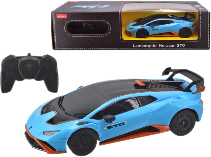 Автомобіль Lamborghini Rastar 1:24 RC Huracan STO (4298800) (6930751320482) - зображення 4