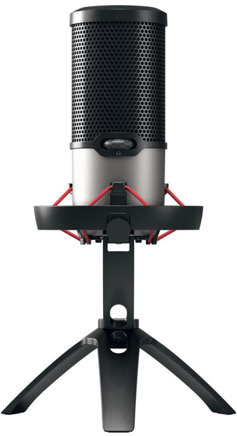 Mikrofon USB Cherry Streaming UM 6.0 Advanced Black/Silver (JA-0710) - obraz 3