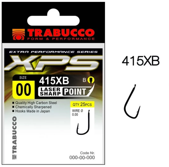 Крючки Trabucco XPS 415 XB #14 25шт. - изображение 2