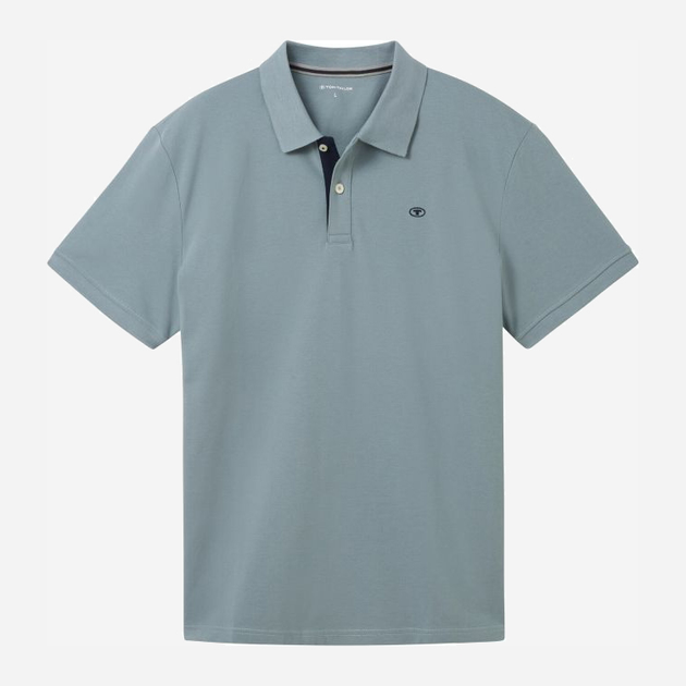 Koszulka polo męska Tom Tailor 1027713 M Miętowa (4067672279017) - obraz 3