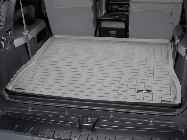 Акція на Автокилимок у багажник WeatherTech 3D лайнери Toyota Sequoia (2008-2022) Сірий від Rozetka