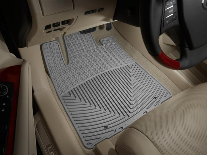 Акція на Комплект автокилимків передніх WeatherTech Всесезонні Lexus RX (2010-2012) 2 шт Сірий від Rozetka