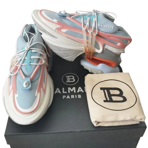 Женские кроссовки Balmain Unicorn Low-Top размер 41 (26,5 см