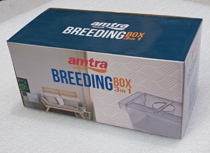 Відсадник для риби AMTRA CROCI SPA Technik BREEDING BOX 3 в 1 із кришкою 20х9.5х10 см А6008050 - Фото 5 Відсадник для риби AMTRA CROCI SPA Technik BREEDING BOX 3 в 1 із кришкою 20х9.5х10 см А6008050 - зображення 5