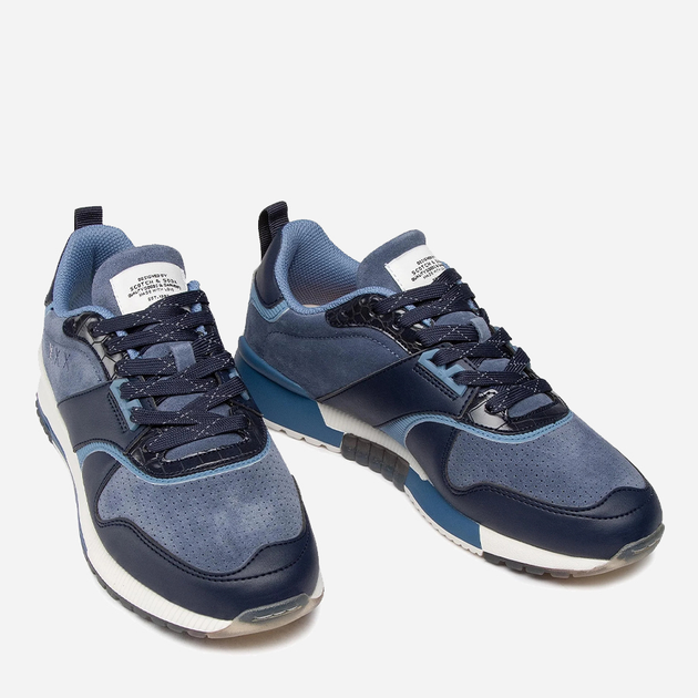 Sneakersy męskie Scotch&Soda 21831218-S654 45 Niebieskie (4062035164290) - obraz 4
