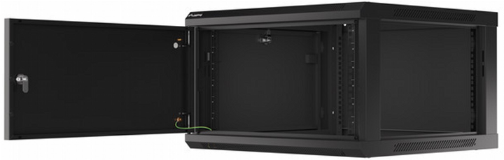 Szafka wisząca rack Lanberg WF01-6606-00B 6U 19" (WF01-6606-00B) - obraz 8