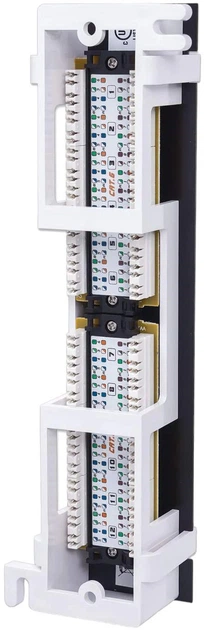 Патч-панель Intellinet Cat6 12xRJ45 настінний (766623560269) - зображення 3