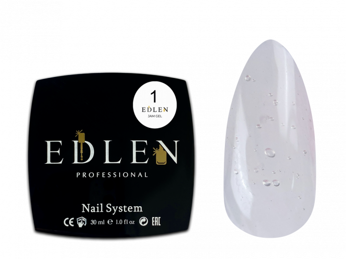 Гель-желе Edlen Jam Gel №01 30 мл - Фото 1 Гель-желе Edlen Jam Gel №01 30 мл - изображение 1