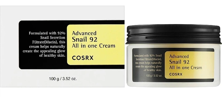 Крем восстанавливающий Cosrx Advanced Snail 92 All in one Cream с муцином улитки 100 ml - изображение 2