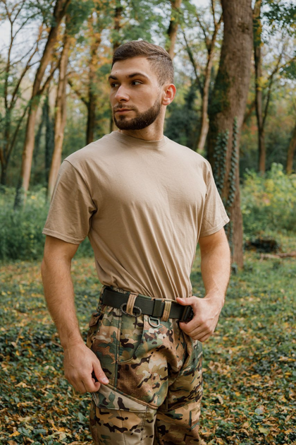 Тактичні штани SMILO cargo Softshell MULTICAM, L, Softshell - зображення 2