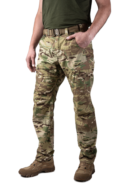 Чоловічі штани rip stop multicam, XL, 220 г кв м, 65% бавовна/35% поліестер з еластаном - зображення 1