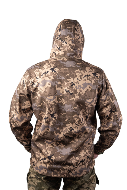 Чоловіча куртка soft shell pixel, XXXL, Softshell - зображення 2