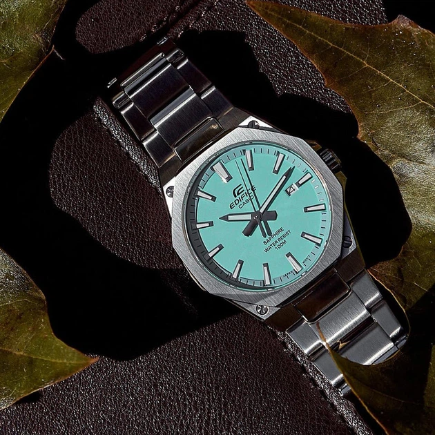 Наручные часы CASIO EFR-S108D-2B Бирюзовый циферблат - изображение 4