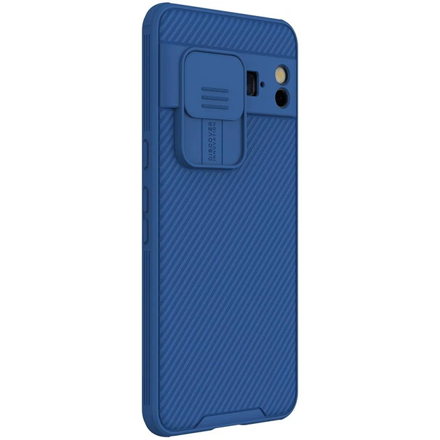 Чехол бампер Nillkin CamShield Pro для Google Pixel 8 Pro Blue - Фото 2 Чехол бампер Nillkin CamShield Pro для Google Pixel 8 Pro Blue - изображение 2