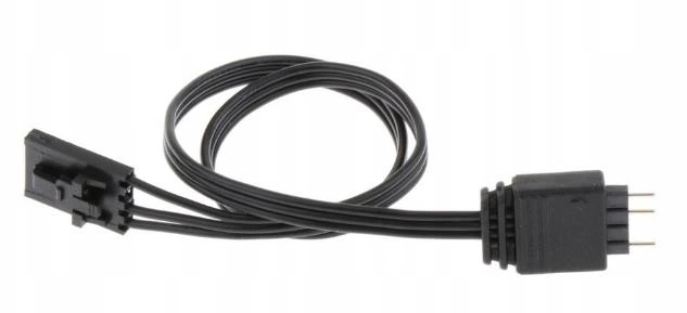 Кабель Сплиттер 5V 3PIN+4PIN ARGB LED Strip Connector 1 -> 1 удлинитель комплект 2шт 25см (788225944-11) Черный - изображение 10