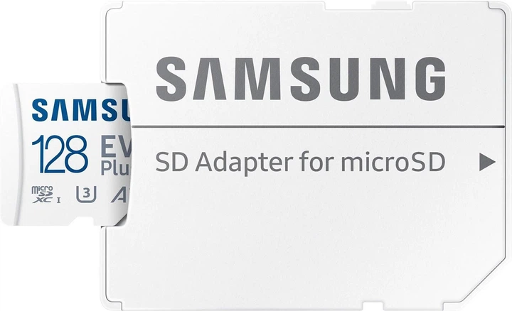 Карта памяти Official EvoPlus MicroSDXC 128GB C10 UHS-I adapter (MB-MC128KA/EU) - изображение 3