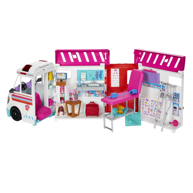 Zestaw Mattel Barbie Centrum Ratunkowe HKT79 (0194735108022) - obraz 1