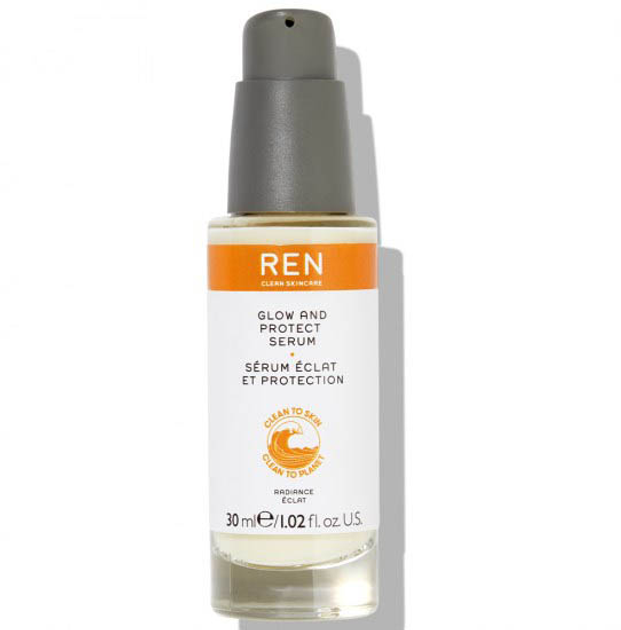 Serum do twarzy Ren Glow and Protect Serum rozświetlająco-ochronne 30 ml (5056264705583) - obraz 1